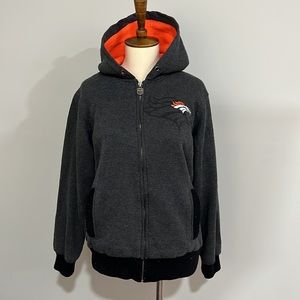 NFL Pro Line Denver Broncos hooded sweater women’s size M